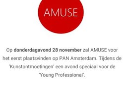 AMUSE - PAN Amsterdam 2019 - Galerie Wilms